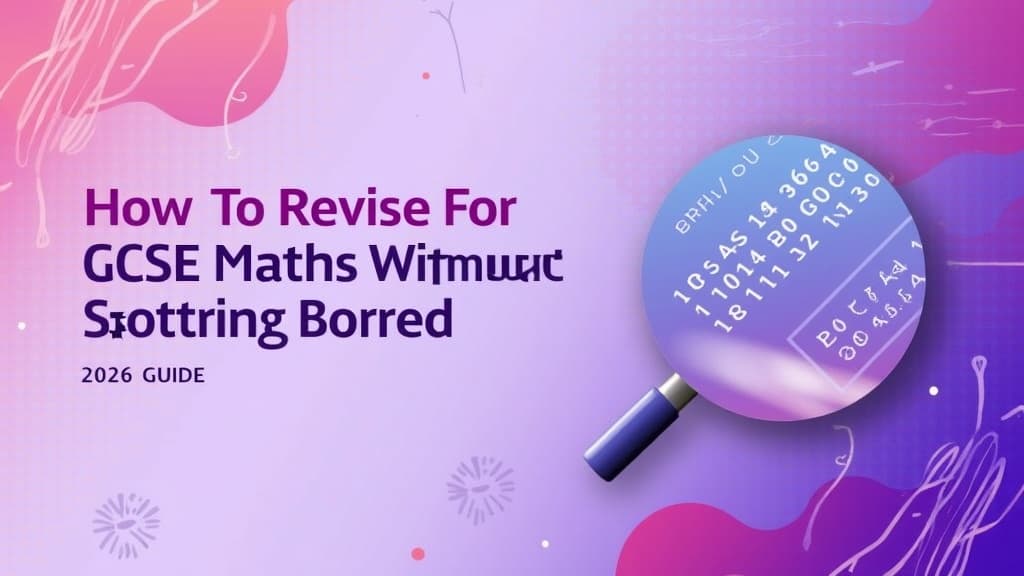 How to Revise for GCSE Maths Without Getting Bored (2026 Guide)